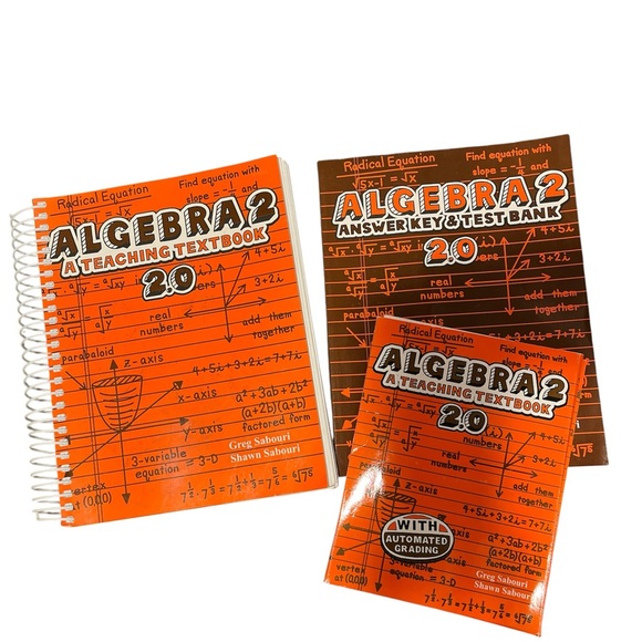 Algebra 2 A Teaching Textbook 2.0 Set Curriculum - Picture 1 of 9